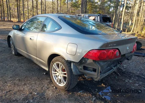2005 Acura Rsx из США, поврежденный, VIN JH4DC53885S007960